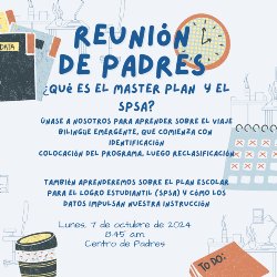 EL Master Plan and SPSA